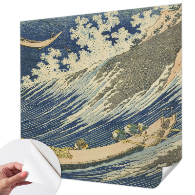 Removable wall mural wallpaper Sea waves