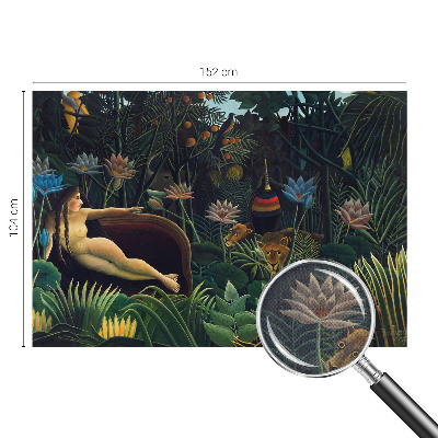 Peel and stick wall mural for bedroom Exotic jungle