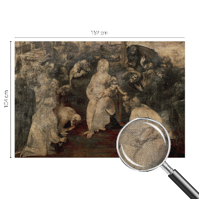 Peel and stick wall mural for kids' room Spiritual meeting