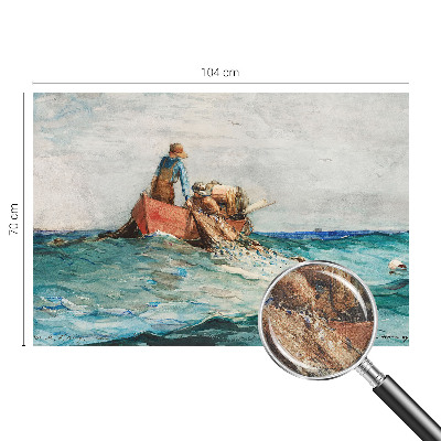 Self-adhesive wall mural Sea expedition