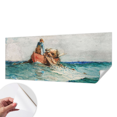 Self-adhesive wall mural Sea expedition
