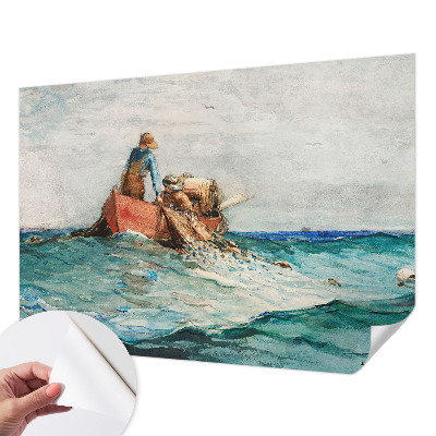 Self-adhesive wall mural Sea expedition