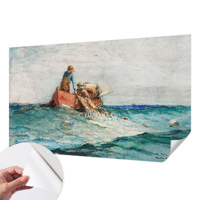 Self-adhesive wall mural Sea expedition