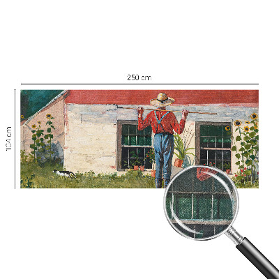 Self-adhesive photo wallpaper Village scene