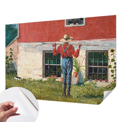 Self-adhesive photo wallpaper Village scene