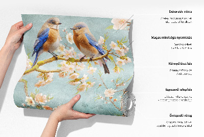 Peel and stick wall mural for living room Summer field