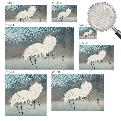 Peel and stick wall mural for kids' room Delicate birds