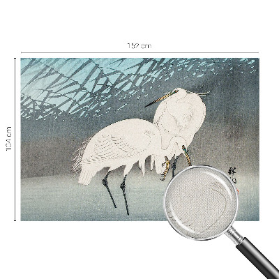 Peel and stick wall mural for kids' room Delicate birds