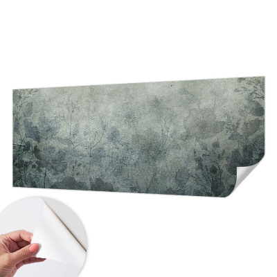 Peel and stick wallpaper mural with an elegant botanical design