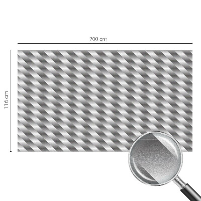 Opaque window film stained glass style Geometric stripes