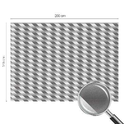 Opaque window film stained glass style Geometric stripes