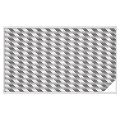 Opaque window film stained glass style Geometric stripes