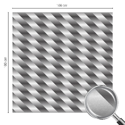 Opaque window film stained glass style Geometric stripes