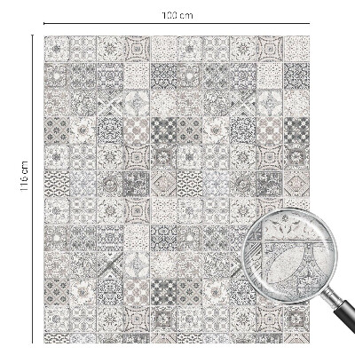 Colored window film stained glass Tiled patterns