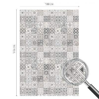 Colored window film stained glass Tiled patterns