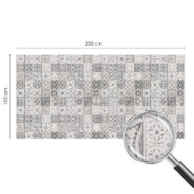 Colored window film stained glass Tiled patterns