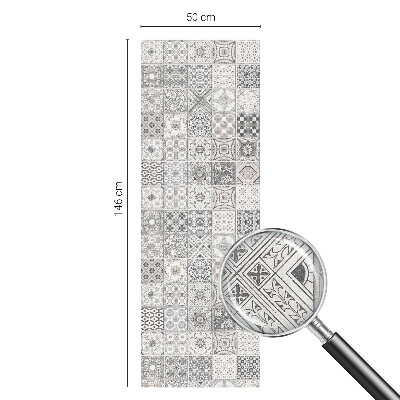 Colored window film stained glass Tiled patterns