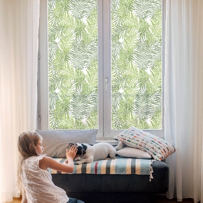 Patterned window film Plant patterns