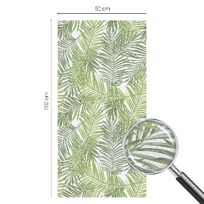 Patterned window film Plant patterns