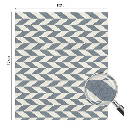 Opaque window film stained glass style Geometric illusion