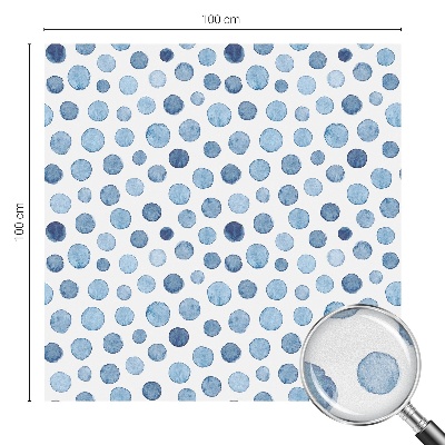 Patterned window film Watercolor dots