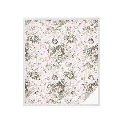 Privacy window film Floral beauty