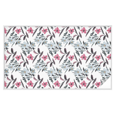 Colored window film stained glass Floral pattern