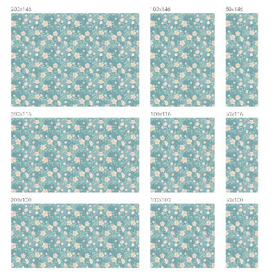 Patterned window film Pastel flowers