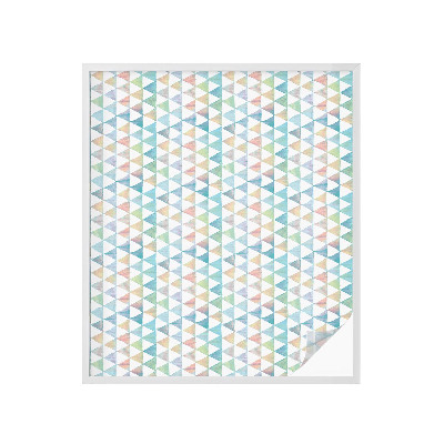 Privacy window film Geometric triangles