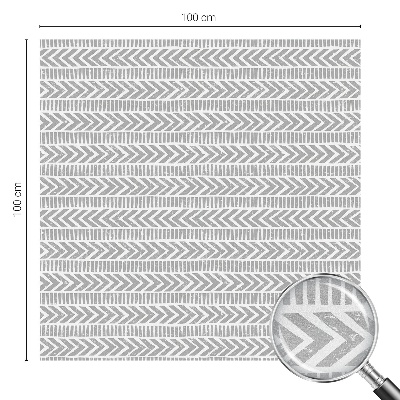 Patterned window film Geometric stripes