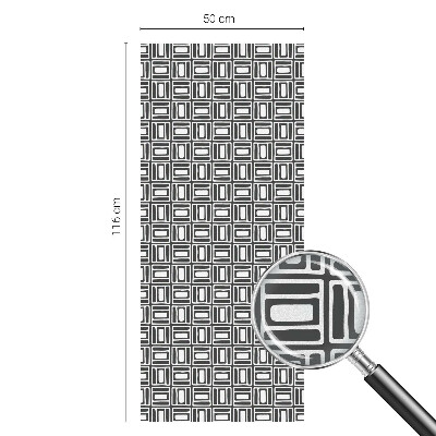 Colored window film stained glass Energetic pattern