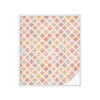 Privacy window film Floral beauty