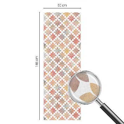 Privacy window film Floral beauty