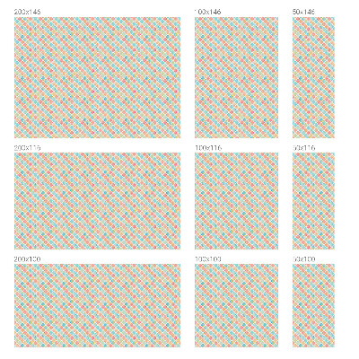 Patterned window film Colorful watercolors