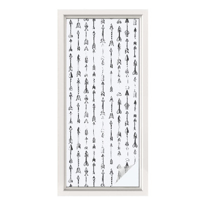 Privacy window film Geometric arrows