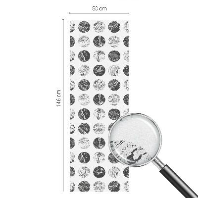 Patterned window film Marble elegance