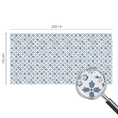 Privacy window film Floral ornament