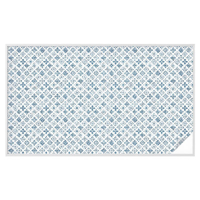 Privacy window film Floral ornament