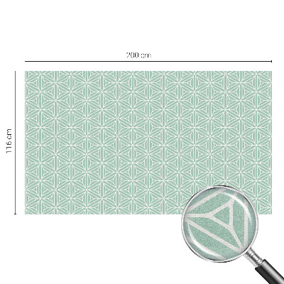 Patterned window film Harmonious structure