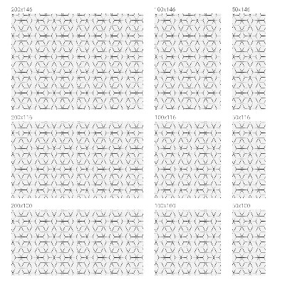 Frosted glass film stained glass effect Dotted rhombuses