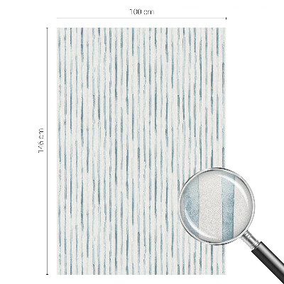 Frosted glass film stained glass effect Vertical stripes