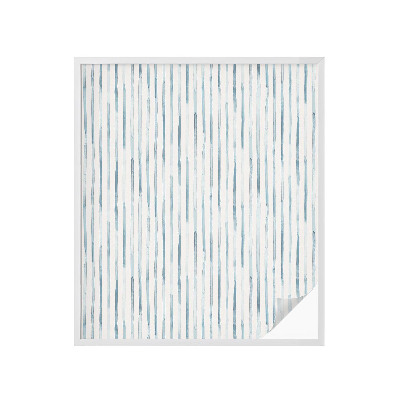 Frosted glass film stained glass effect Vertical stripes