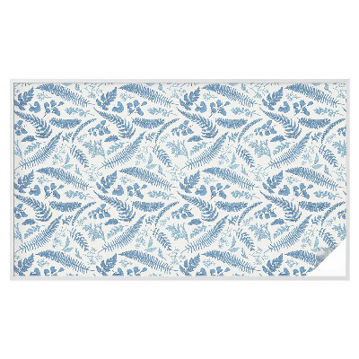 Privacy window film Botanical pattern