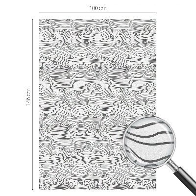 Colored window film stained glass Wood lines