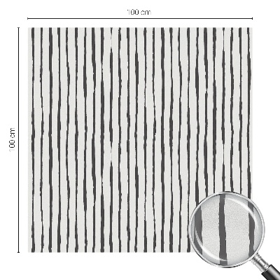 Frosted glass film stained glass effect Vertical stripes