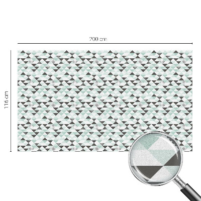 Privacy window film Triangular patterns