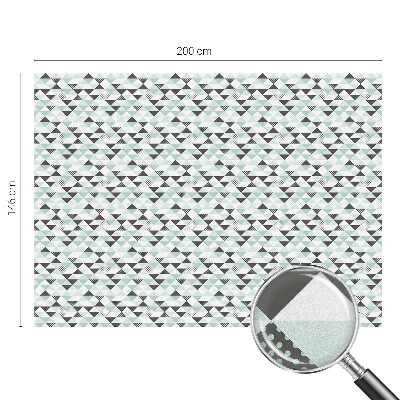 Privacy window film Triangular patterns