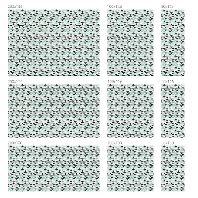 Privacy window film Triangular patterns