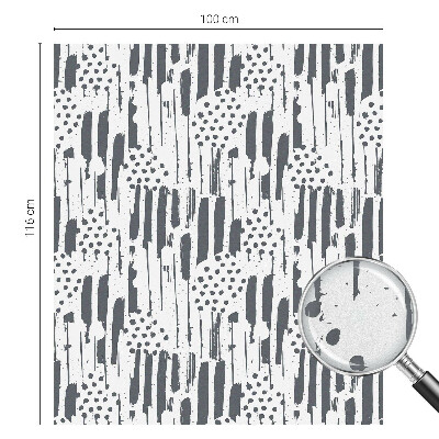 Colored window film stained glass Stripes and dots