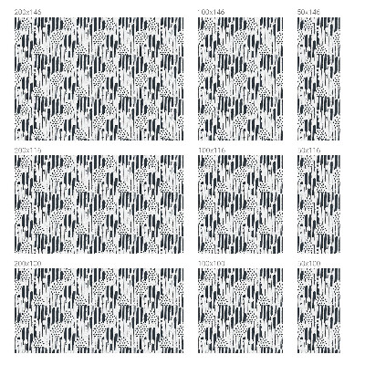 Colored window film stained glass Stripes and dots